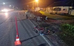 Пьяный житель Тюменской области сбил на дороге ребенка-велосипедиста