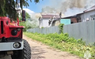 Два человека погибли при пожаре в Туле