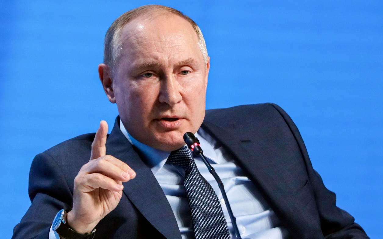 Путин: Украина - русскоговорящая страна