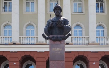 В Мордовии открыт памятник основателю Саранска царю Михаилу Романову