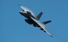 Истребитель F/A-18 Hornet рухнул в Вашингтоне