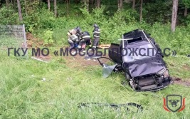 В ДТП в Можайском округе ребенок вылетел из машины, еще двое пострадали