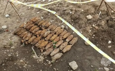 Спасатели обезвредили 42 авиабомбы времен ВОВ в Калининградской области