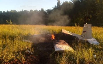 Росавиация назвала крушение легкого самолета в Подмосковье авиакатастрофой