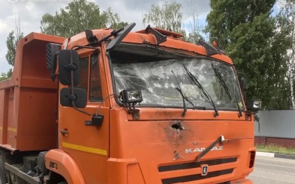 В Шебекине после атаки дрона пострадал местный житель