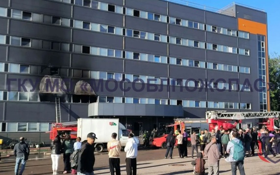 Потушен пожар в хостеле в подмосковных Мытищах