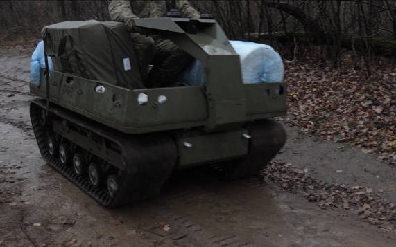 Робот "ОМИЧ-2" спас около 10 российских бойцов на добропольском направлении