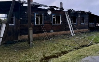 Мужчина погиб при пожаре в частном доме под Кировом