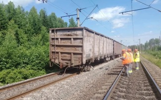 По факту инцидента с грузовым поездом в Вологодской области начата проверка