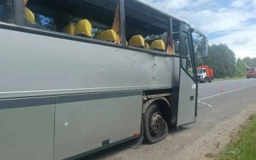 Спортивные чиновники посетили в медцентре пострадавших под Брянском детей
