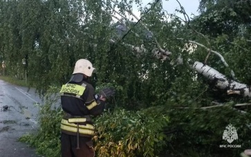 Стихия повредила 97 домов в Кушве