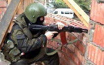 Бойцы ВС РФ захватили немецкие винтовки при освобождении Приюта