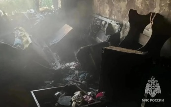 При пожаре в Башкирии погибла женщина