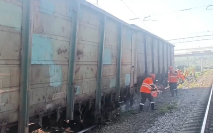 Вагоны с углем сошли с рельсов в Амурской области