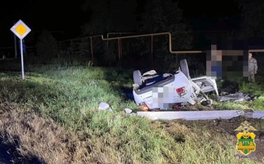 Водитель и пассажир легковушки погибли в ДТП на Кубани