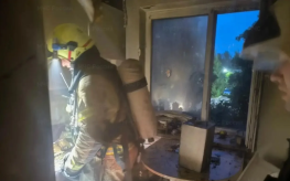 Во Владимире произошел пожар в квартире, пострадали двое