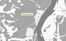 Движение через реку Бухало в Красноярском крае перекрыто из-за обрушения моста