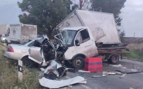 В Ростовской области столкнулись два автомобиля, один водитель погиб