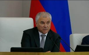 Володин рассказал, чем государственник отличается от политика