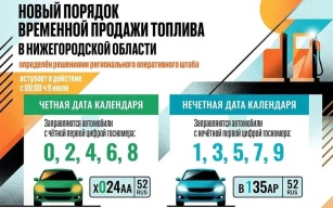 Нижегородские водители будут заправляться по четным и нечетным дням с 9 июля