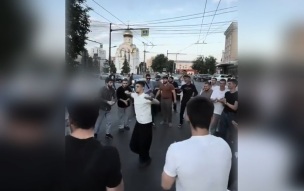 В Иваново полиция ищет участников незаконной лезгинки на центральной улице