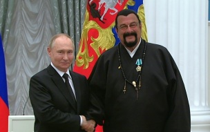 Стивен Сигал в интервью западной прессе назвал Путина величайшим лидером в мире