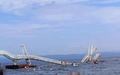 Дело возбуждено после обрушения моста в бухте Муравьиная в Приморье