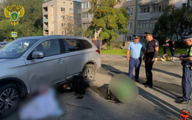 В Уфе при столкновении автомобиля и электровелосипеда погиб курьер-подросток