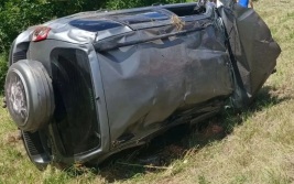 Два человека погибли, один пострадал при опрокидывании авто под Саратовом