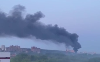 В Ногинске вводятся дорожные ограничения после пожара на нефтебазе