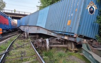 В Кировской области железнодорожные вагоны сошли с рельсов