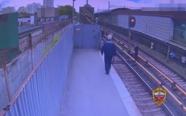 Задержан подросток, гулявший по путям на станции метро "Выхино"