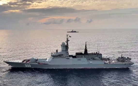 Замкомандира корвета "Совершенный" рассказал о дальнем походе военного корабля