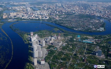 В Тюмени уровень воды в Туре превысил неблагоприятную отметку и продолжает расти