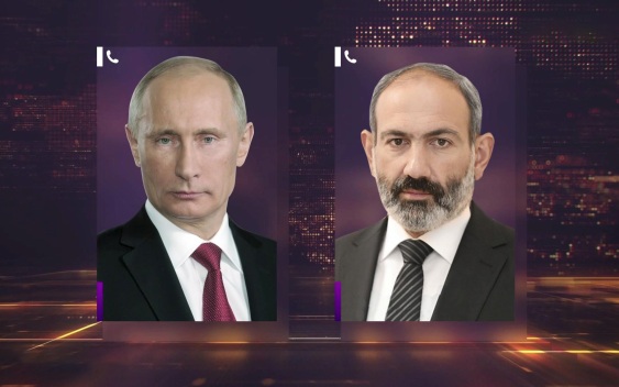 Телефонный разговор Путина и Пашиняна состоялся по инициативе Армении