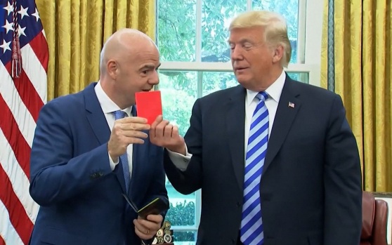 Конгресс США заинтересовался возможными общими интересами Трампа и Инфантино