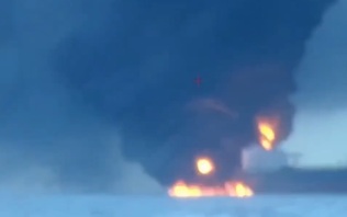 Балкер с военным грузом ВСУ на борту поражен в Черном море