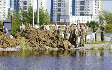 Из-за паводка в Тюмени и Тюменском округе введен режим ЧС