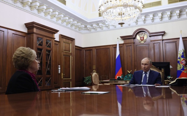 Путин встретился с Матвиенко