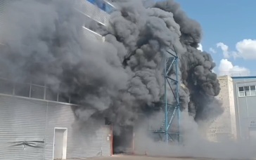 Открытое горение ликвидировано на складе во Владимире