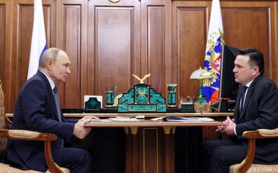 Путин указал Воробьеву на большую задолженность Подмосковья по ЖКХ