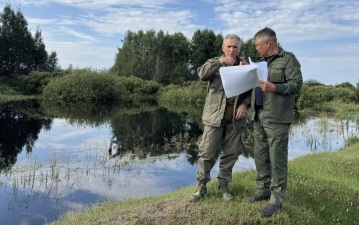 В реке Туре в Тюмени вода за сутки поднялась на 2 см