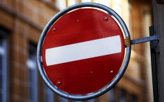 Движение транспорта временно закрыто на участке Садового кольца после взрыва