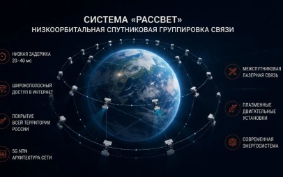 На Украине опасаются российских спутников "Рассвет"
