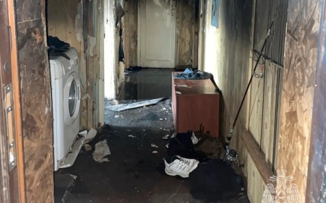 МЧС: в Ленинградской области при пожаре в жилом доме погибли трое