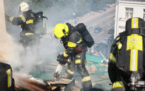 В Петербурге ликвидировали пожар в Адмиралтейском районе