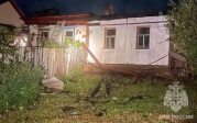 МЧС: в Оренбургской области при пожаре в доме погиб мужчина
