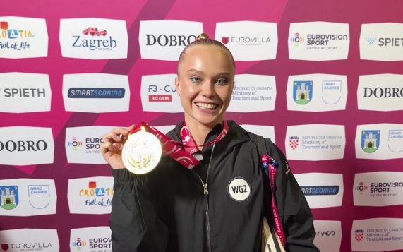 Гимнастка Мельникова рассказала, чего не хватило на награждении ЧЕ