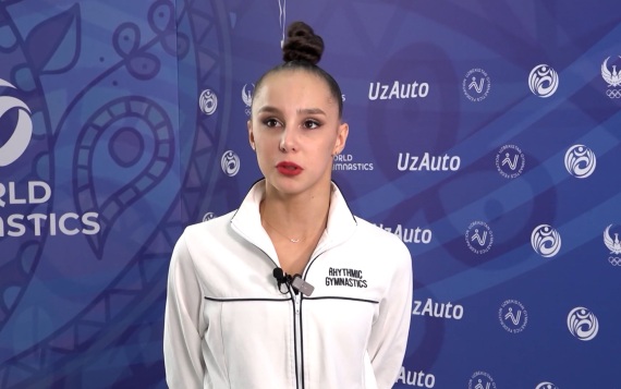 Гимнастка Борисова взяла бронзу в упражнениях с булавами на чемпионате мира