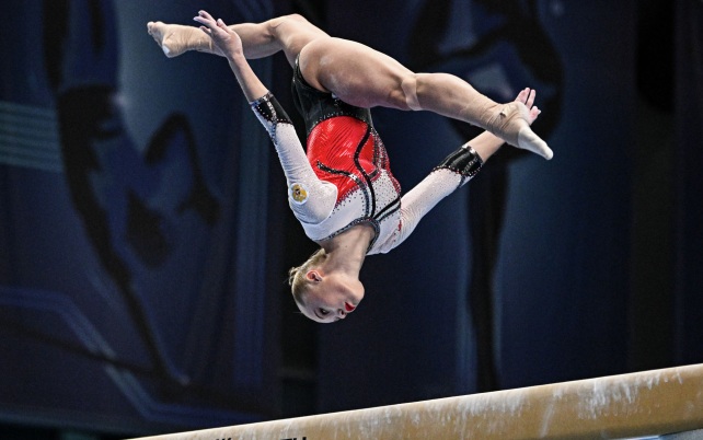 Российские гимнастки выиграли командное многоборье на чемпионате Европы